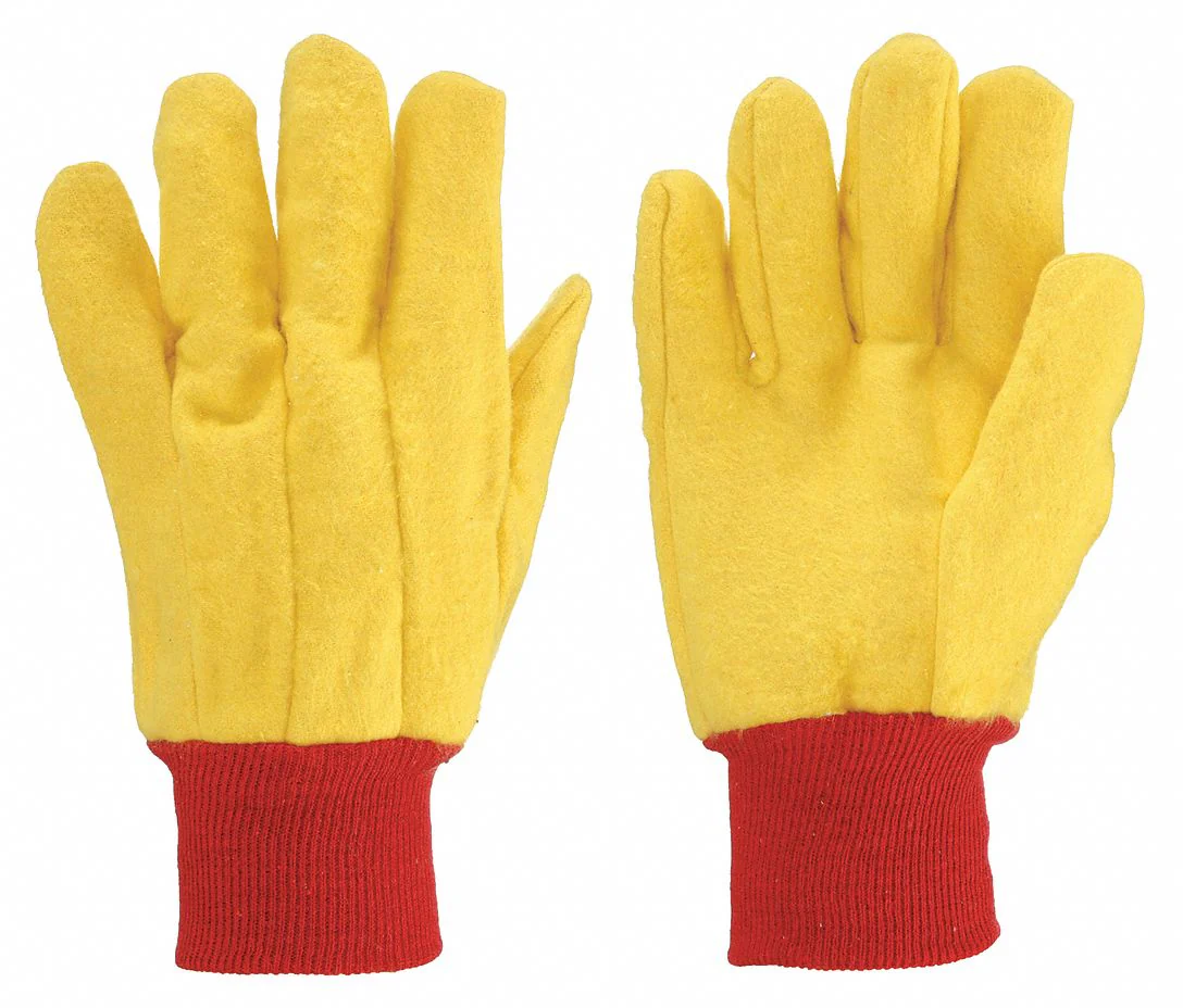 CONDOR Canvas Task & Chore Gloves - Large, Uncoated Cotton/Polyester - Image 2
