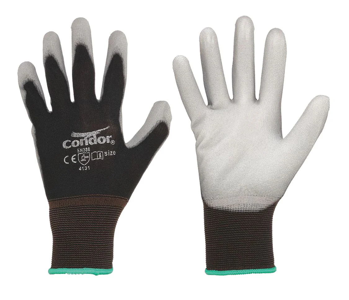 CONDOR 2XS Polyurethane Coated Gloves - ANSI Abrasion Level 3
