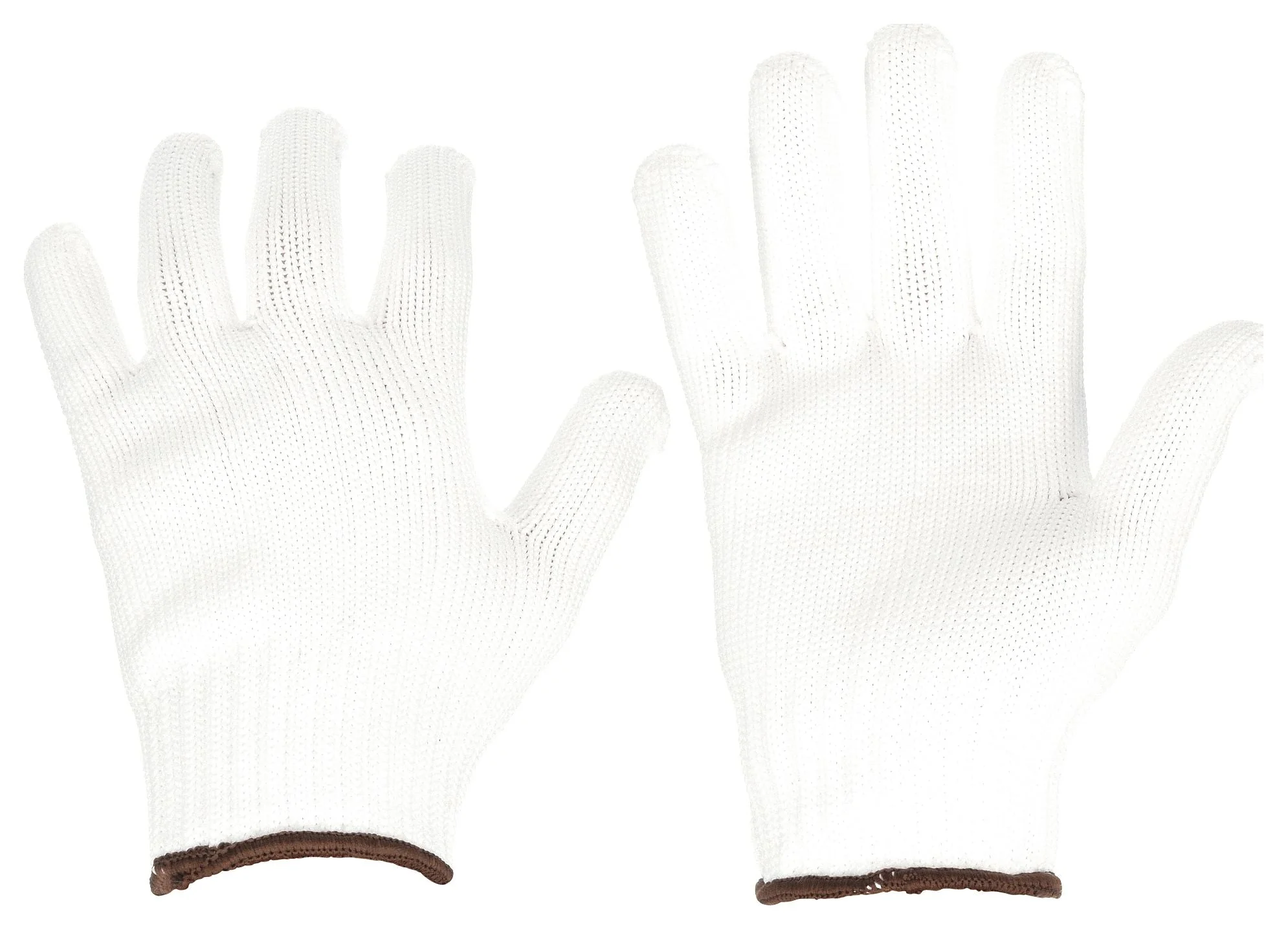 CONDOR Seamless Knit Gloves, Small, White, Uncoated