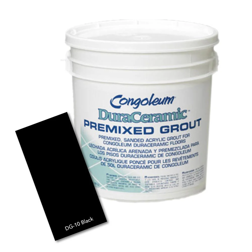 Congoleum 32-oz Black Sanded Premixed Grout