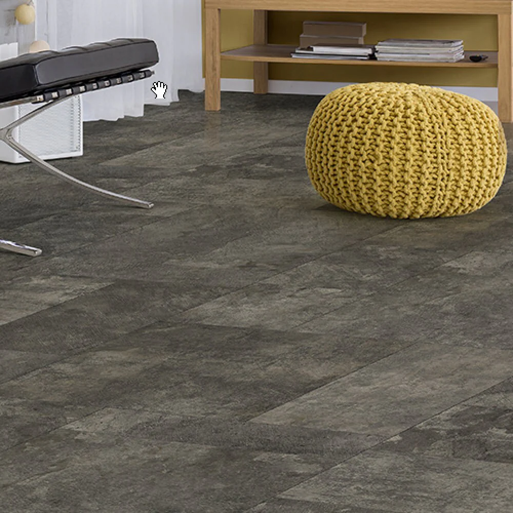 Congoleum AirStep Evolution Contour 12-ft W Cut-to-Length Himalayan Dusk Stone Look Low-Gloss Finish Sheet Vinyl - Image 3