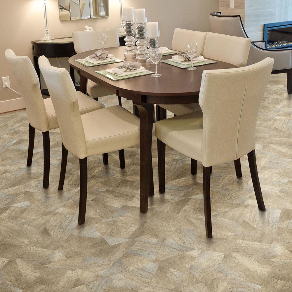 Congoleum Airstep Evolution Kaleido Paris Rain Sheet Vinyl Sample (Cut-to-Length) - Image 2