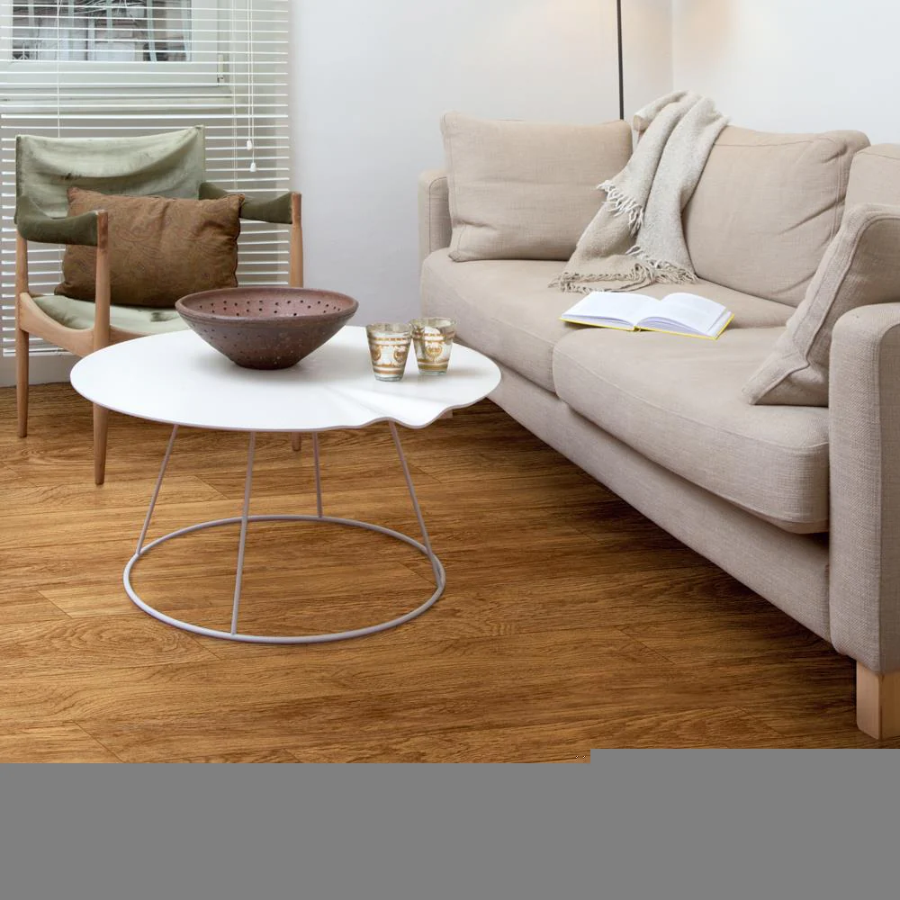 Congoleum ArmorCore LC Oak Run 12-ft W Cut-to-Length Marsh Brown Wood Look Low-Gloss Finish Sheet Vinyl - Image 2