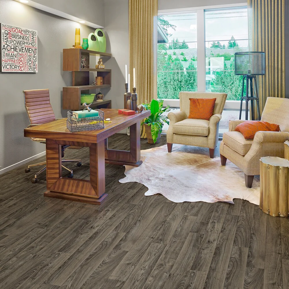 Congoleum ArmorCore Pro UR Wood Ridge Rainy Evening Sheet Vinyl (Cut-to-Length) Sample - Image 2
