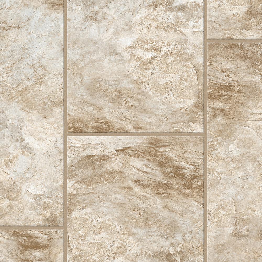 Congoleum DuraStone Elemental Summer Breeze 12-in x 24-in Groutable Water Resistant Luxury Flooring (20-sq ft)