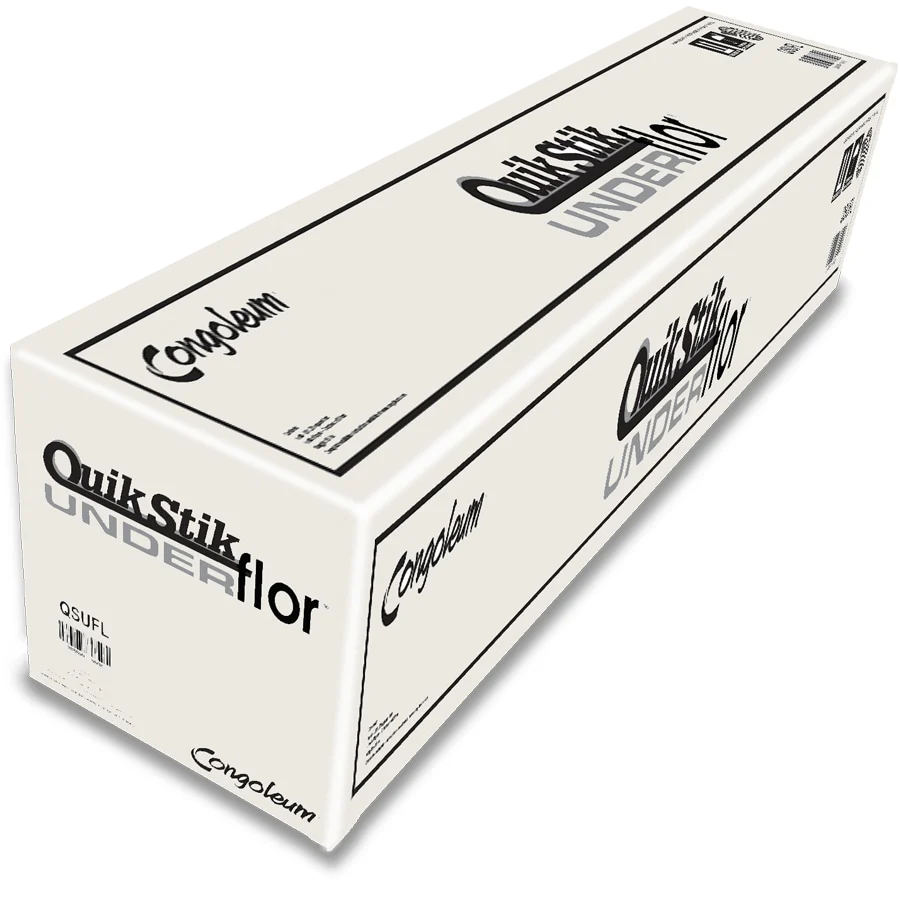 Congoleum QuikStik Underflor 281.25-sq ft Standard 28-mil Felt Flooring Underlayment, 4.68-ft x 60-ft Roll