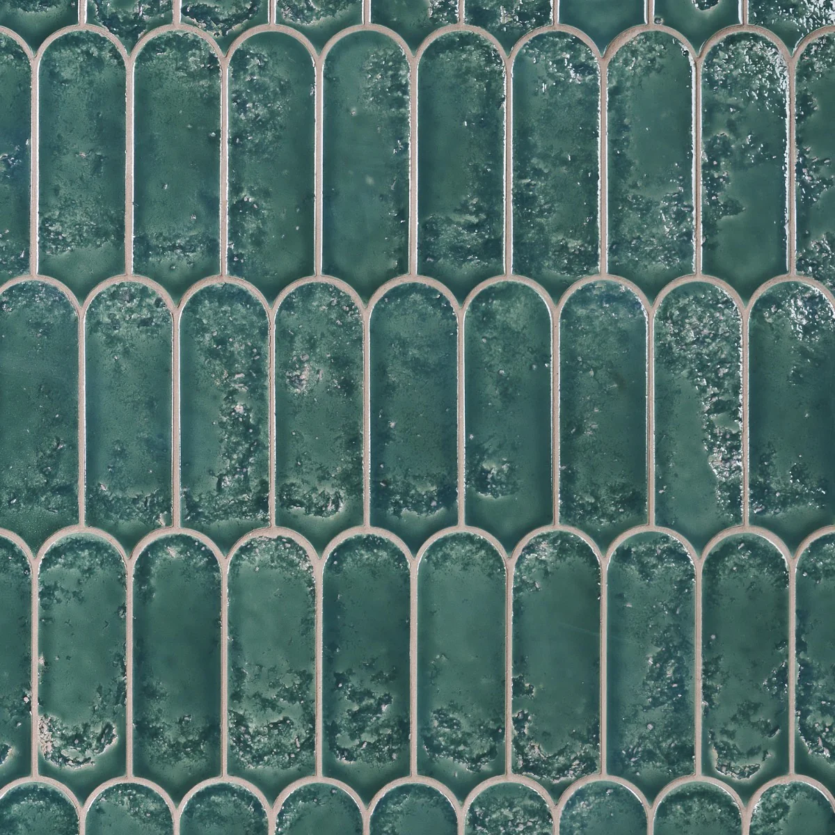 Corali Jade Green 3x9 Textured Glossy Ceramic Tile - Lux Tile - Image 8