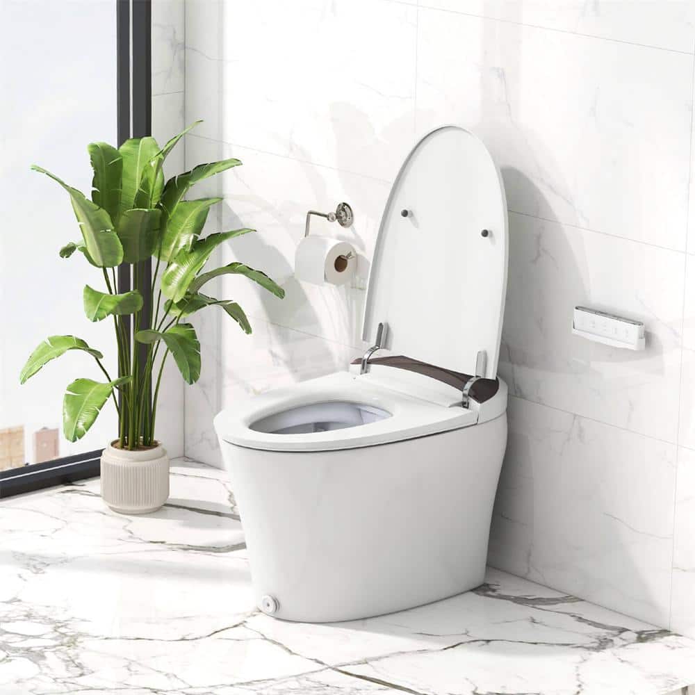 Costway Smart Toilet Round Bidet with 1000 Gram MaP Flushing Score - Image 2