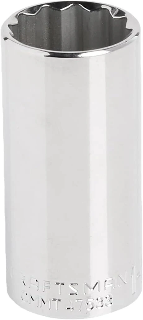 Craftsman 1-1/8 in. SAE 12-Point Deep Socket, 1/2 in. Drive (CMMT47533) - Image 4
