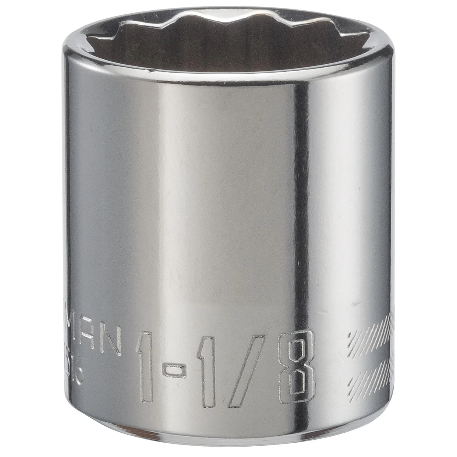 Craftsman 1-1/8 in. SAE 12 Point Shallow Socket