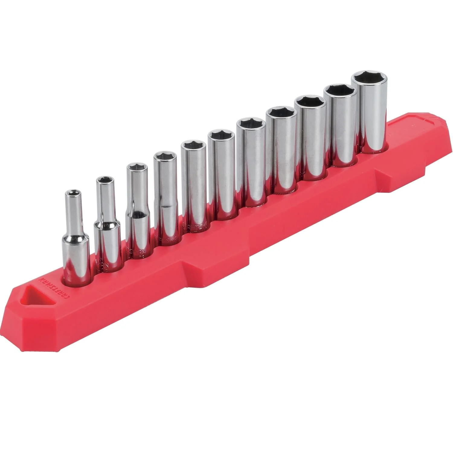 Craftsman 1/4 in. Drive Metric 6-Point Deep Socket Set, 11-Piece