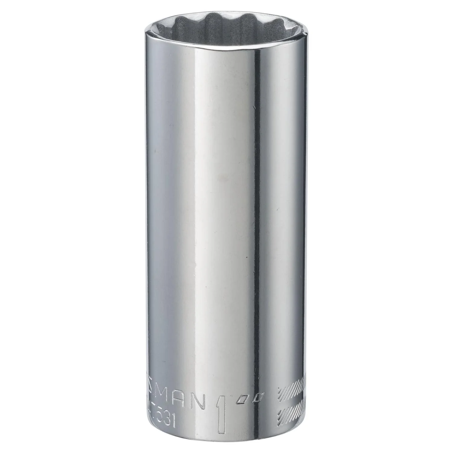 Craftsman 1 in. SAE 12 Point Deep Socket, 1/2 in. Drive