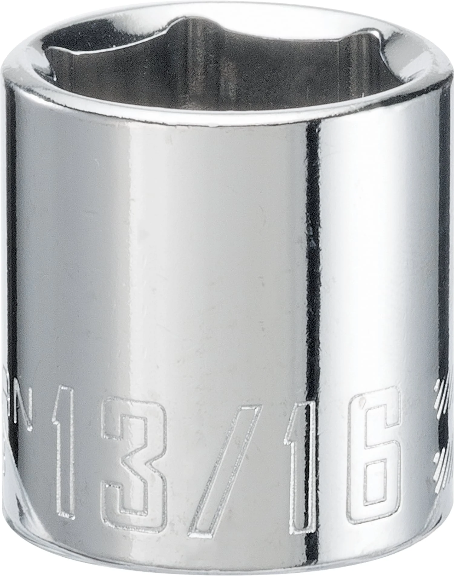 CRAFTSMAN 1-Piece Standard (SAE) 3/8-in Drive 6-Point 13/16-in Shallow Socket