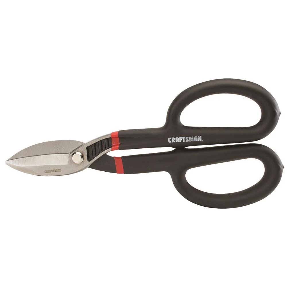 CRAFTSMAN 10-in All-Purpose Tin Snips, 2-in Blade (Straight Cut, 1055)