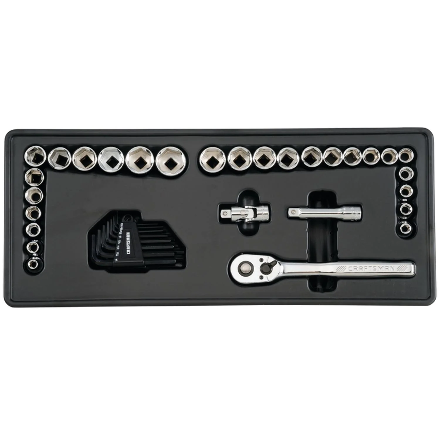 Craftsman 104 pc Mechanic's Tool Set - SAE 6 and 12 Point - Image 3
