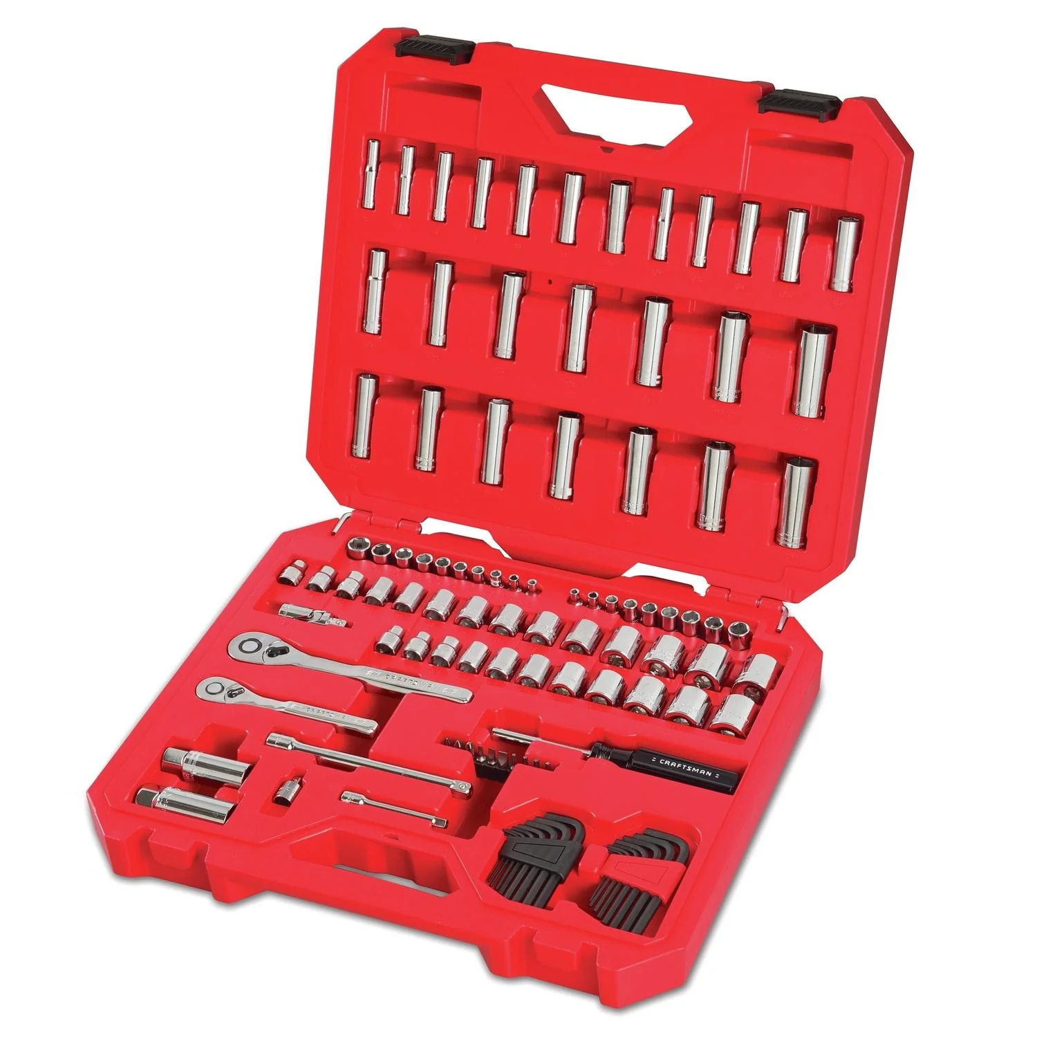 Craftsman 105-Piece Mechanic's Tool Set with Metric and SAE Sockets - Image 2