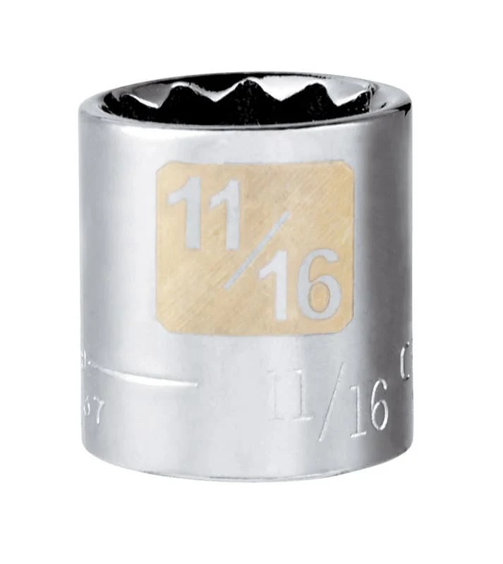 Craftsman 11/16 in. SAE 12 Point Standard Socket