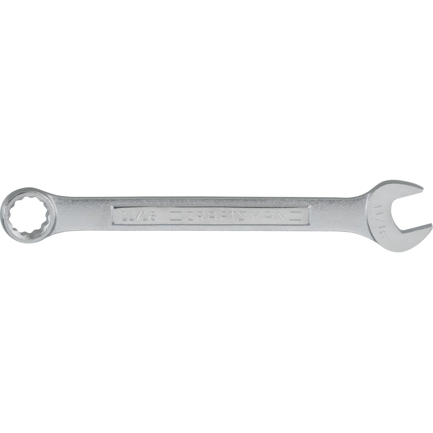 Craftsman 11/16 in. SAE Combination Wrench - 12 Point, 8.78 in. Length