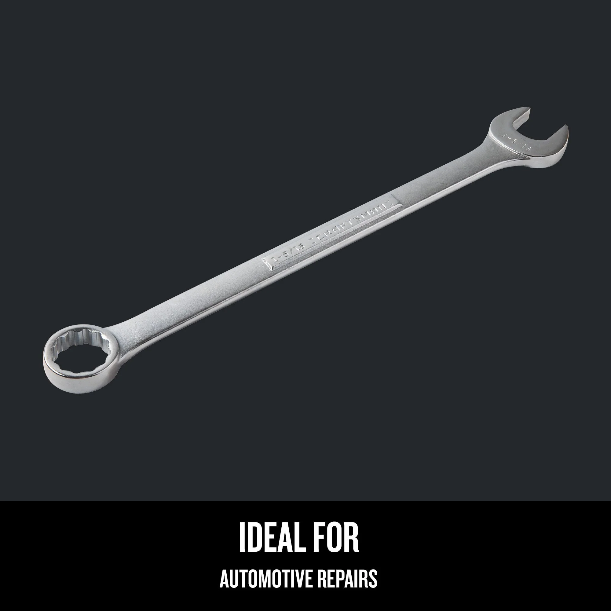 CRAFTSMAN 11/32-in 12-Point Standard (SAE) Combination Wrench - Image 2
