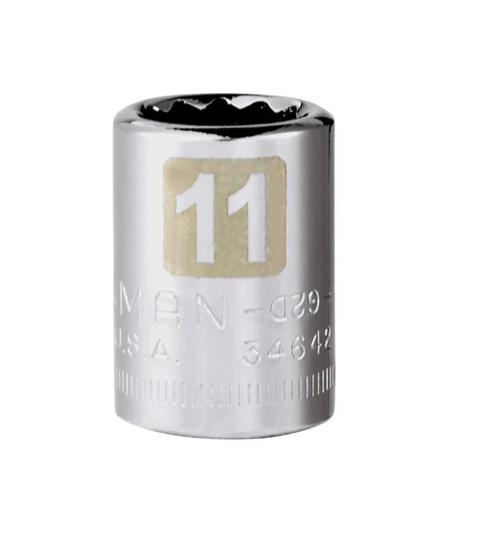 Craftsman 11 mm Metric 12 Point Standard Socket - 3/8 in. Drive