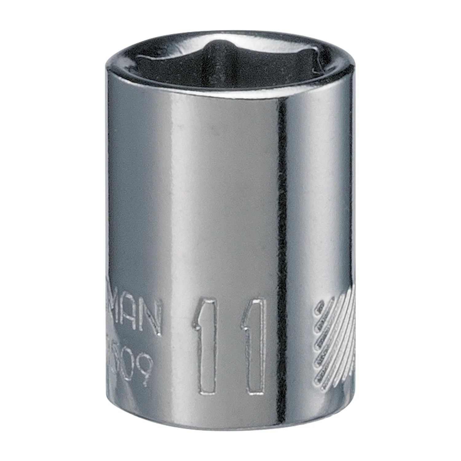 Craftsman 11 mm Metric Shallow Socket - 1/4 in. Drive, 6 Point