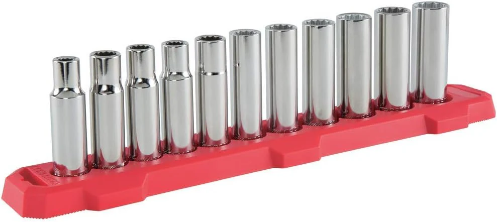 CRAFTSMAN 11-Piece Metric 1/2-in Drive 12-Point Deep Socket Set