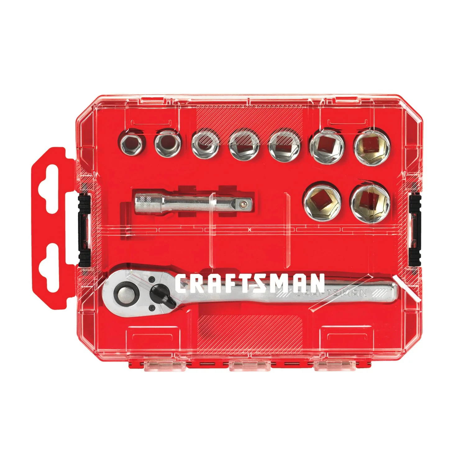 CRAFTSMAN 11-Piece Metric 3/8-in Drive 6-Point Shallow Socket Set - Image 2