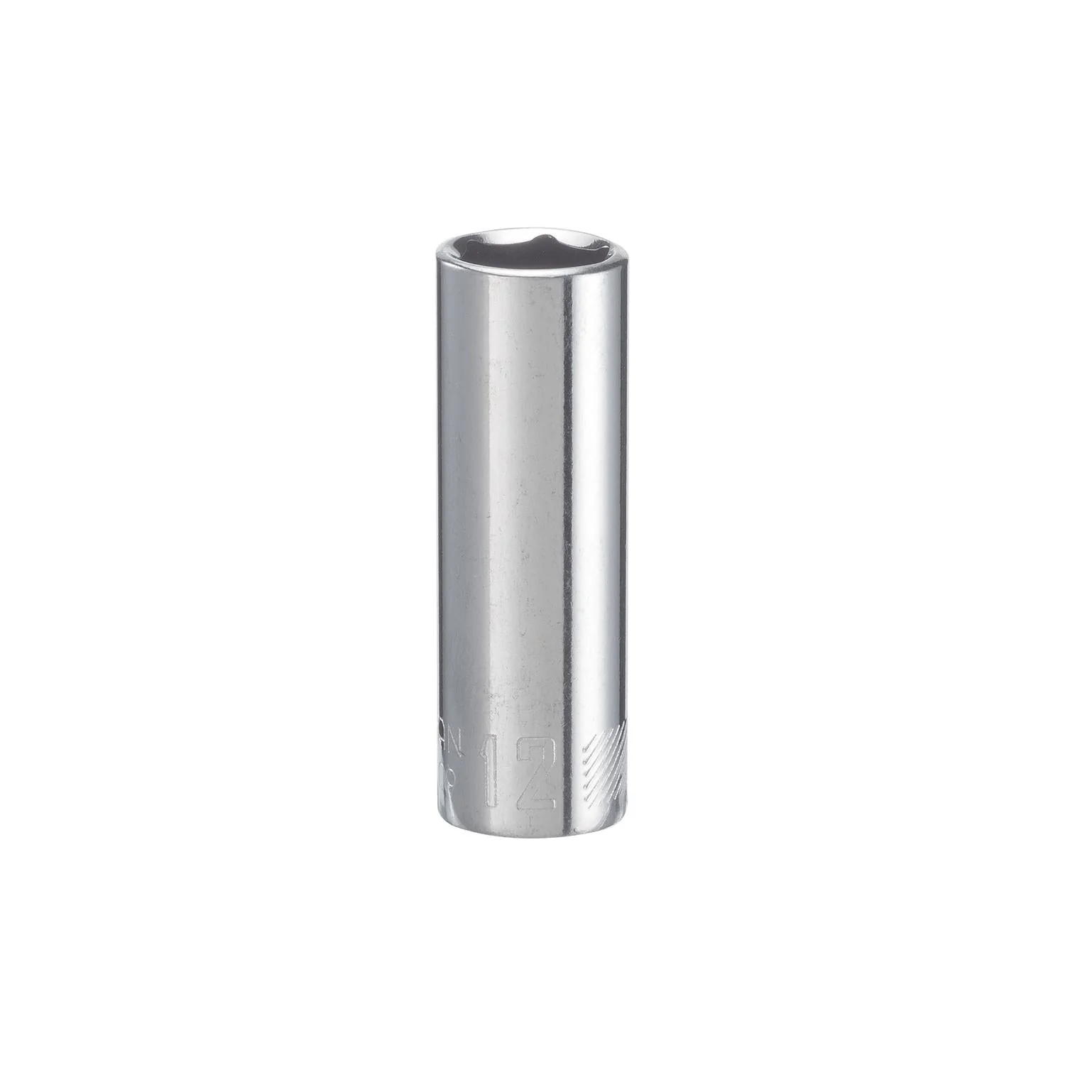 Craftsman 12 mm Metric Deep Socket - 1/4 in. Drive, 6 Point
