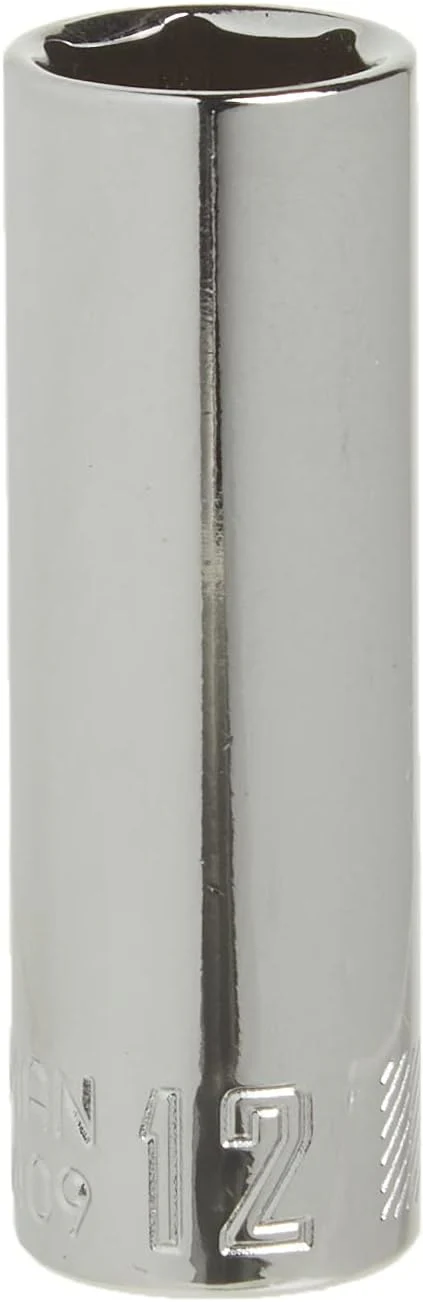 Craftsman 12 mm Metric Deep Socket - 1/4 in. Drive, 6 Point - Image 2