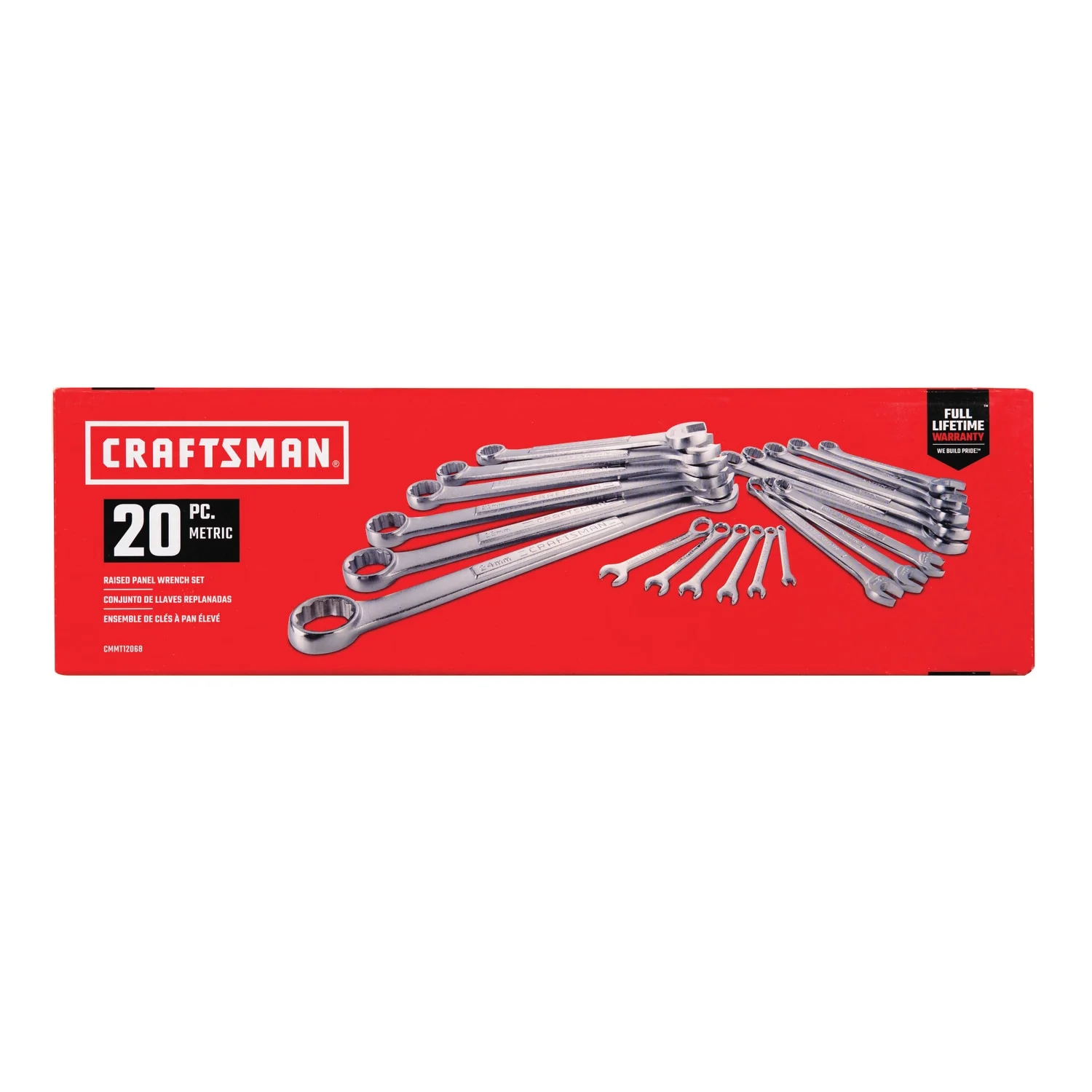 Craftsman 12-Point Metric Combination Wrench Set, 20-Piece - Image 6