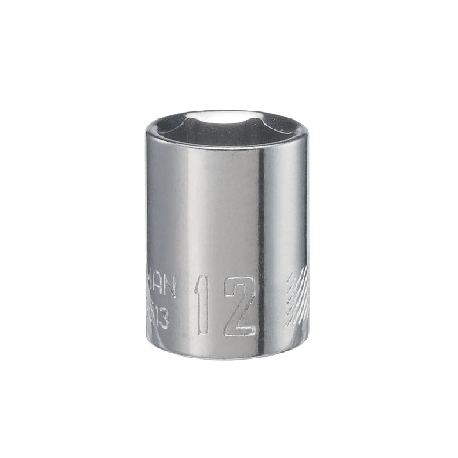 Craftsman 12mm Metric 6-Point Shallow Socket, 1/4 in. Drive