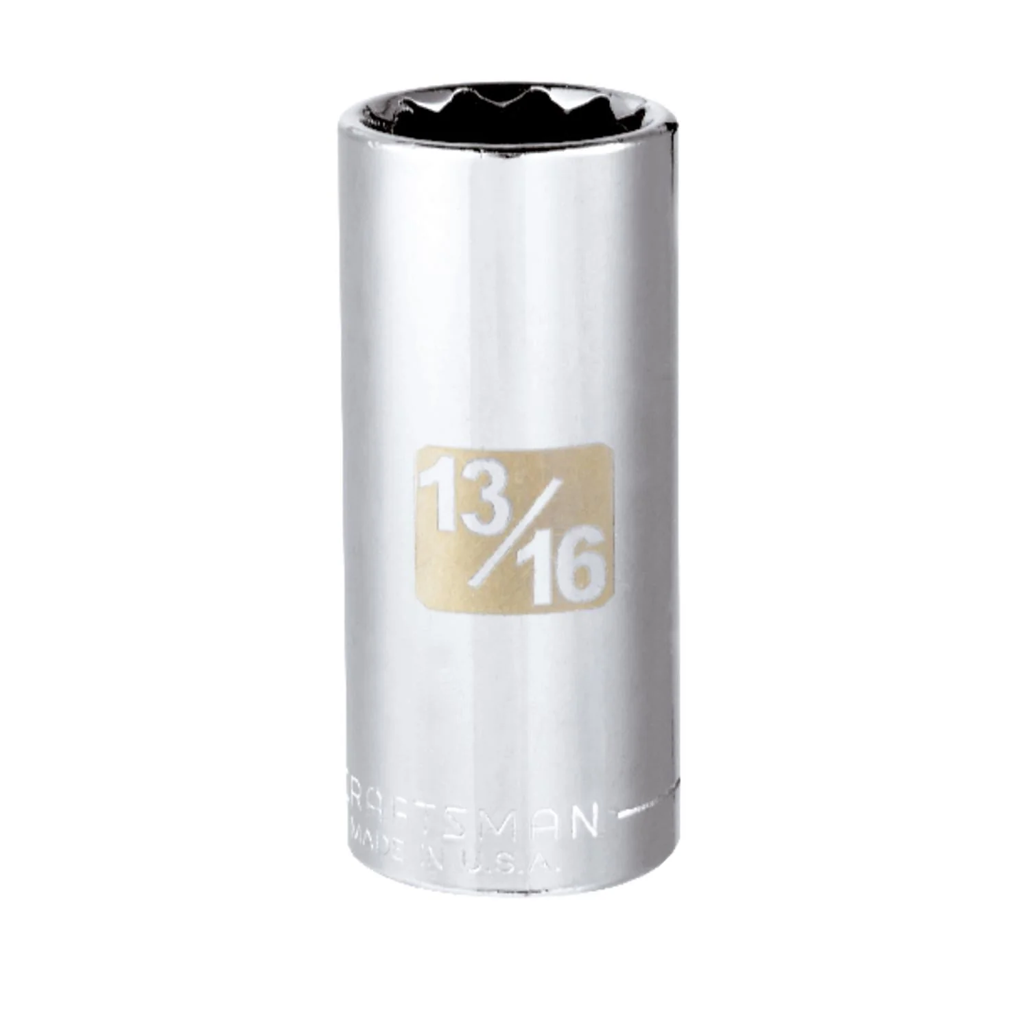 Craftsman 13/16 in. SAE 12 Point Deep Socket, 3/8 in. Drive