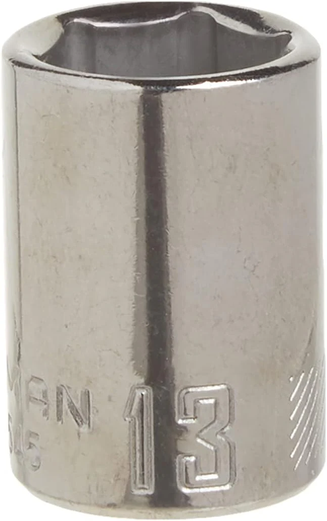 Craftsman 13mm Metric 6-Point Shallow Socket, 3/8-inch Drive - Image 2