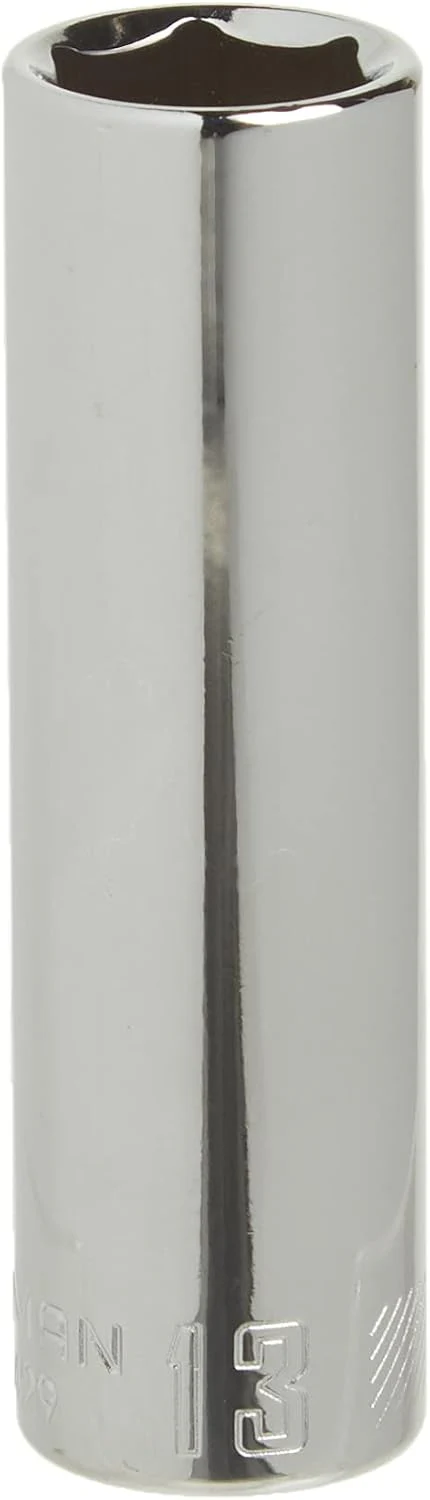 Craftsman 13mm Metric Deep Socket, 3/8 in. Drive, 6-Point (CMMT44429)