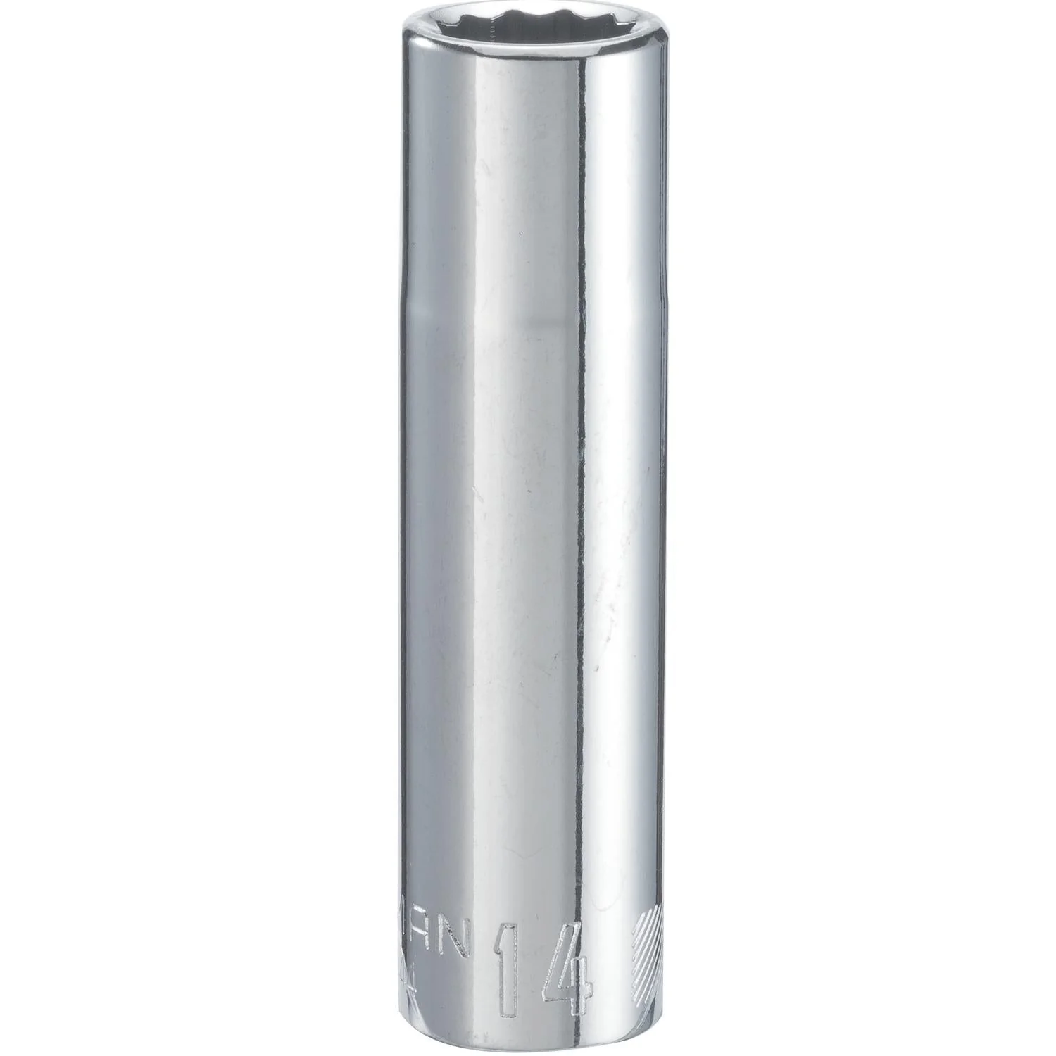 Craftsman 14 mm Metric Deep Socket, 1/2 in. Drive, 12 Point