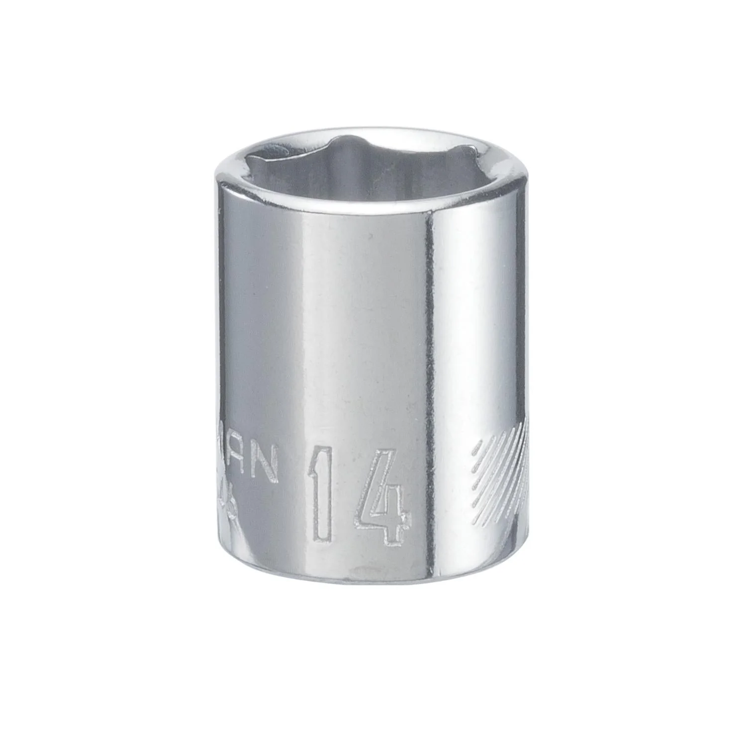 Craftsman 14mm Metric 6-Point Shallow Socket, 3/8-inch Drive