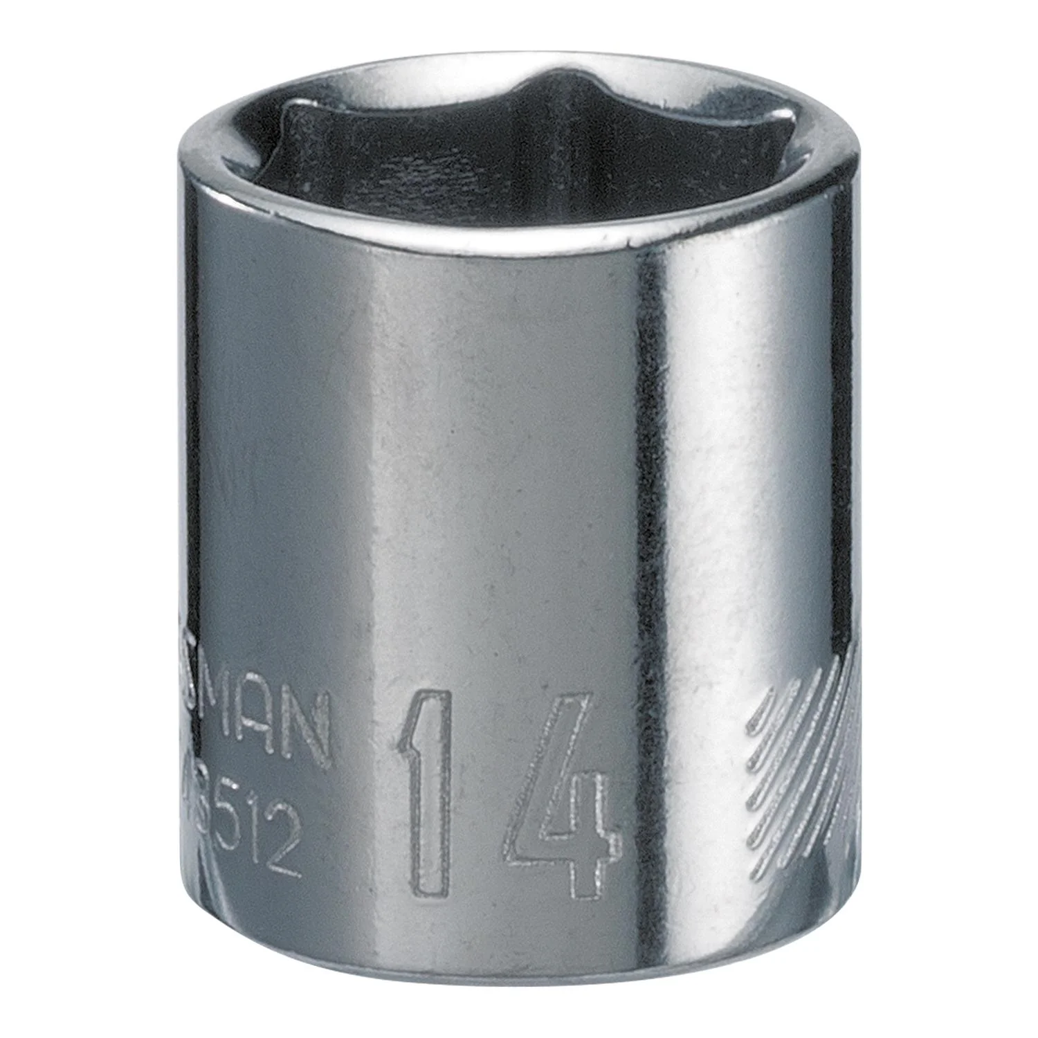 Craftsman 14mm Metric Shallow Socket - 1/4 in. Drive, 6 Point