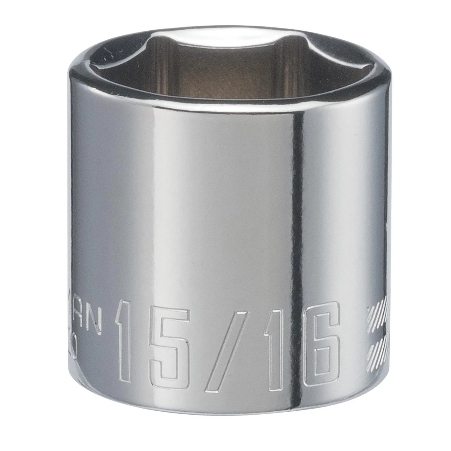 Craftsman 15/16 in. SAE 6 Point Shallow Socket - 3/8 in. Drive