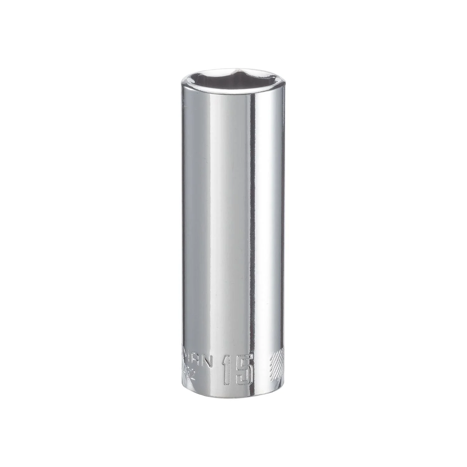 Craftsman 15mm Metric Deep Socket, 3/8-inch Drive, 6-Point