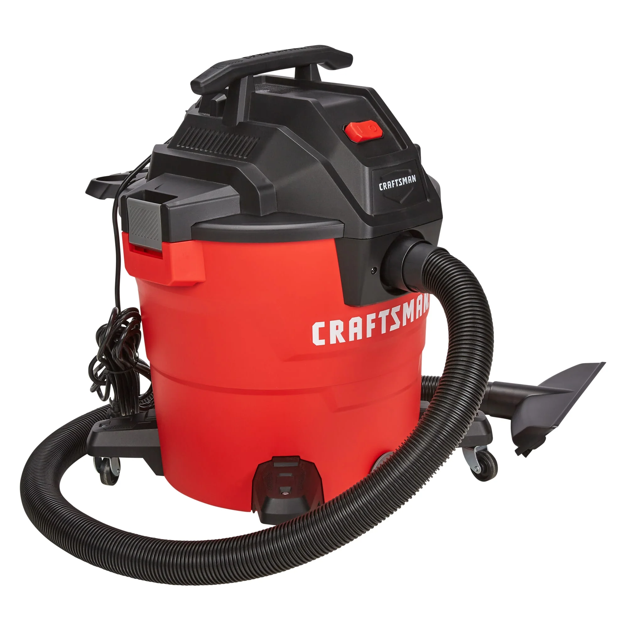 CRAFTSMAN 16-Gallon 6-HP Portable Wet/Dry Shop Vacuum, 2-1/2-in Hose, 20-ft Cord (CMXEVBCV1660L) - Image 3