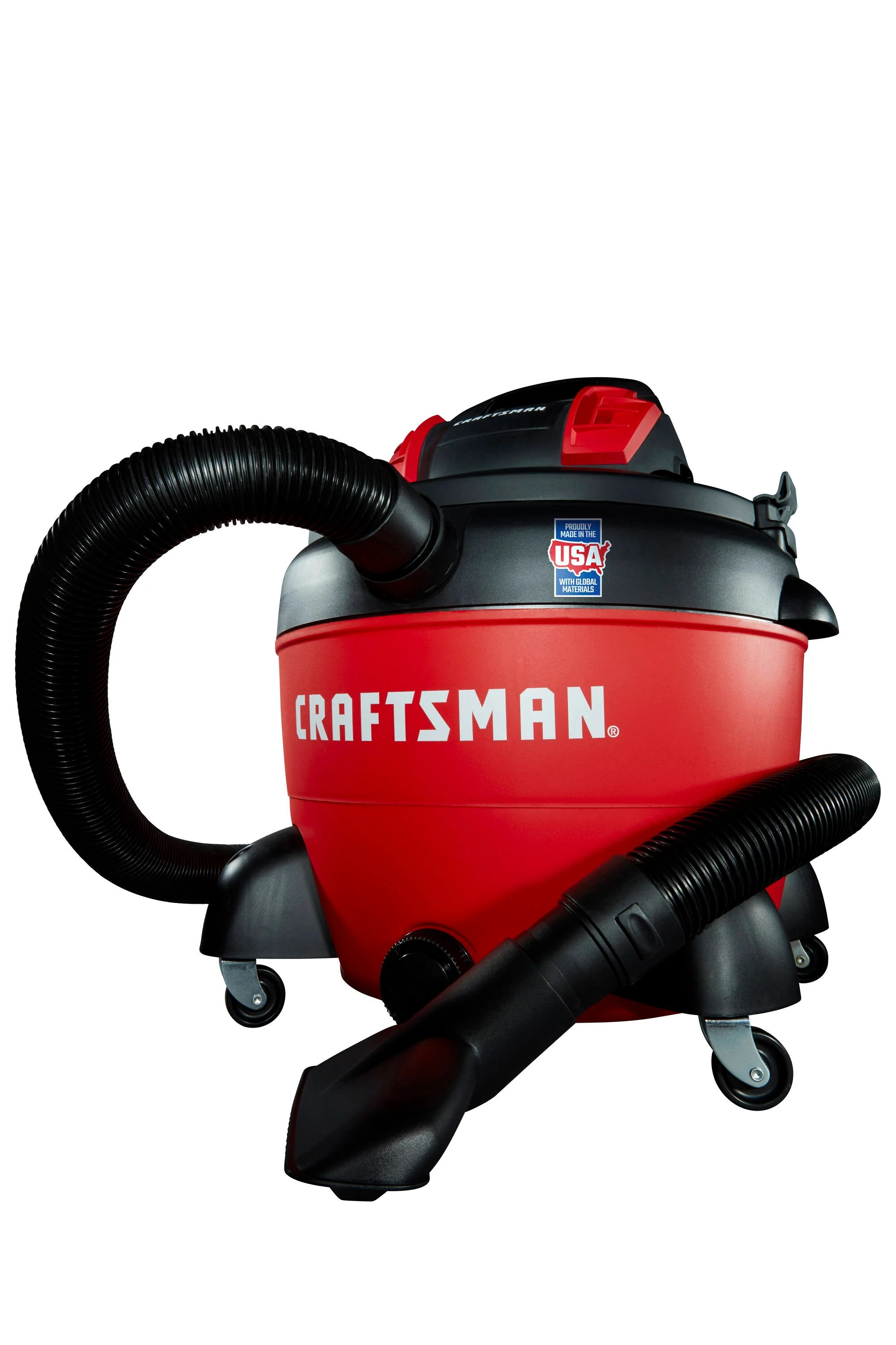 CRAFTSMAN 16-Gallon Portable Wet/Dry Shop Vacuum, 5 HP, 2-1/2-in Hose - Image 3