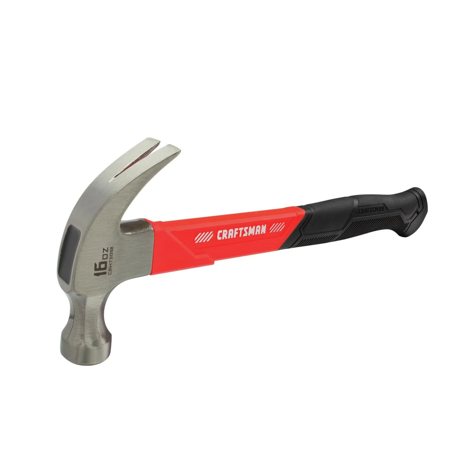 Craftsman 16 oz Smooth Face General Purpose Claw Hammer with Fiberglass Handle - Image 2