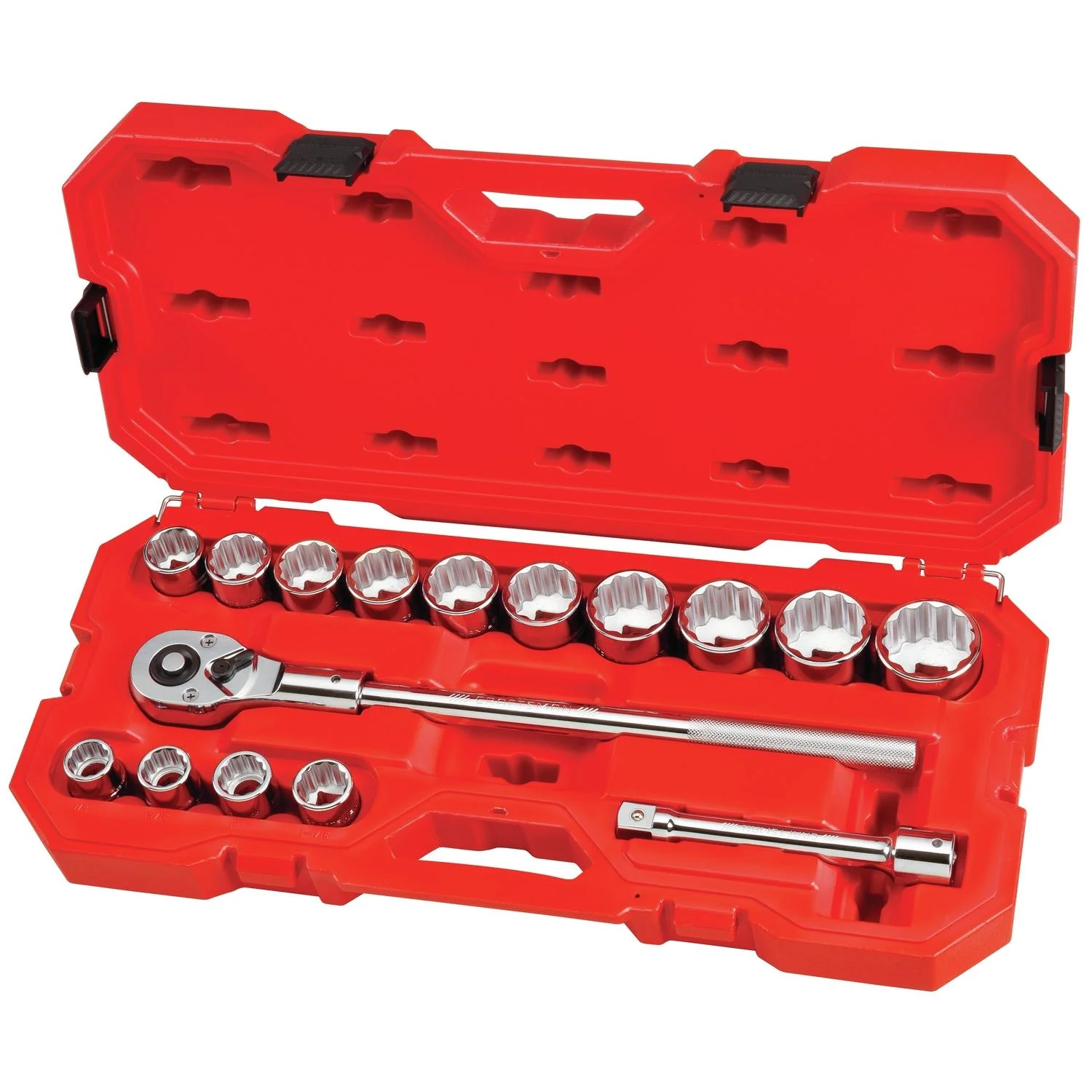 Craftsman 16 pc SAE 3/4 in. Drive Socket and Ratchet Set - Image 2