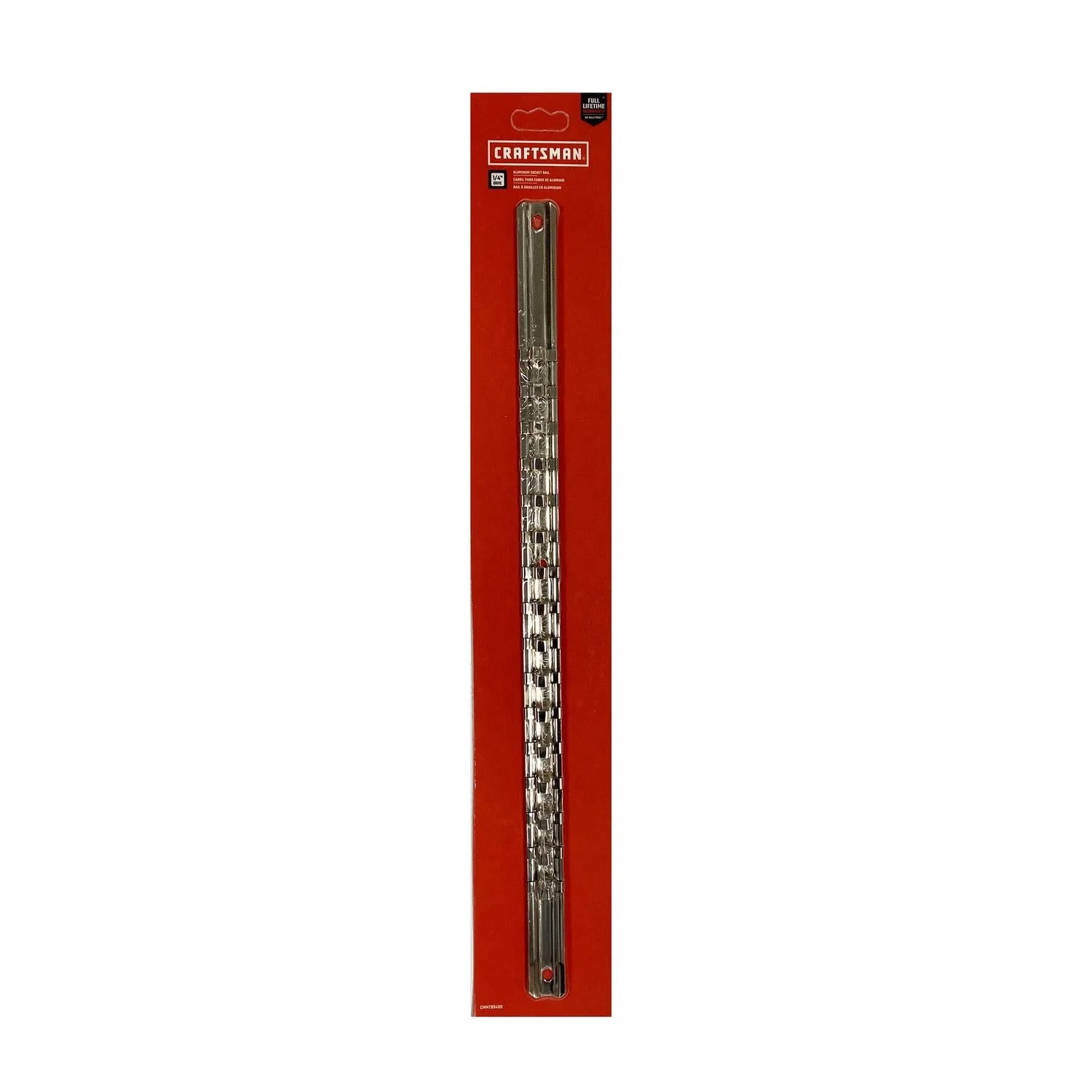 Craftsman 17-1/4 in. L X 1/4 in. Drive Socket Rail - 1 pc