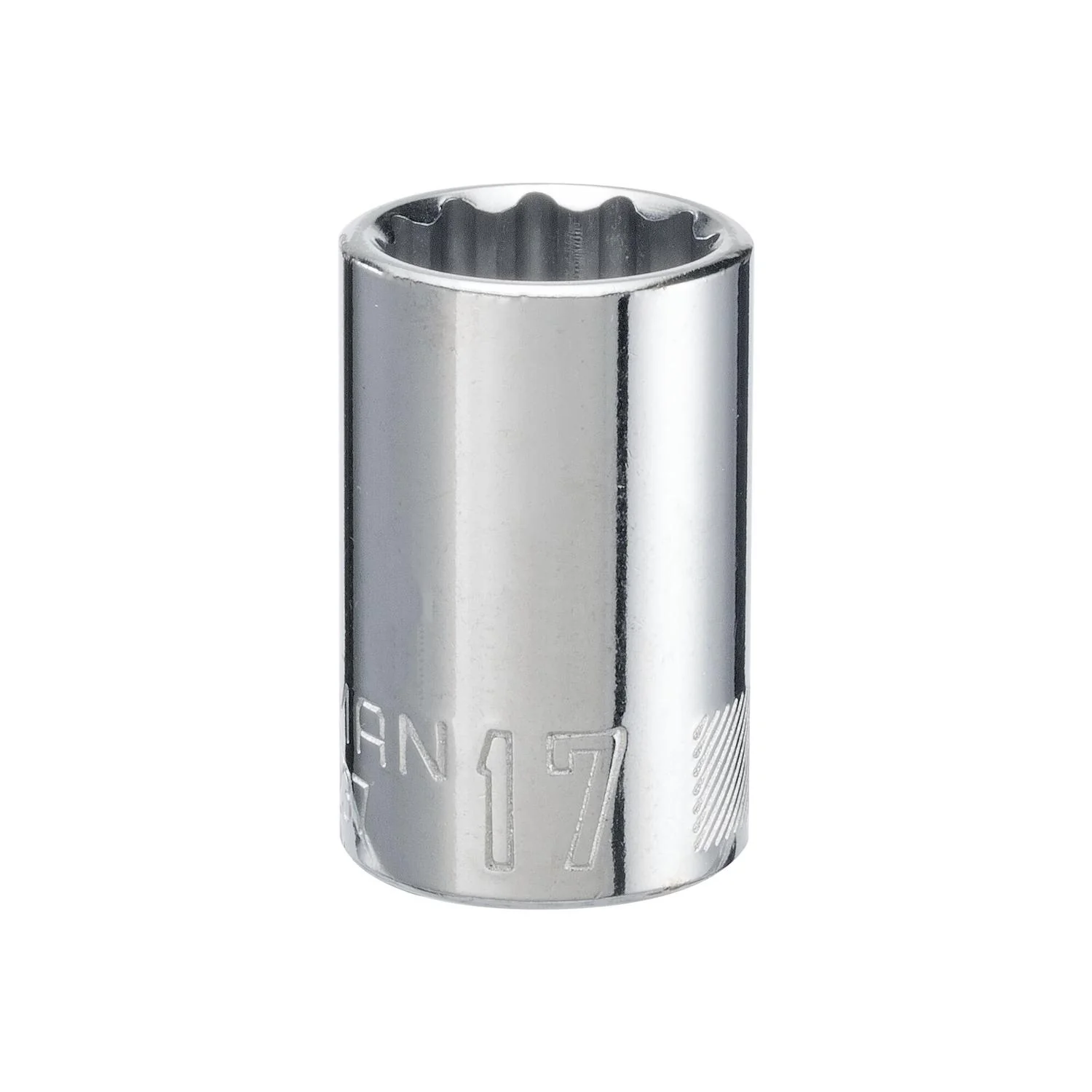 Craftsman 17 mm Metric Shallow Socket - 1/2 in. Drive, 12 Point