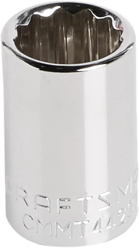 Craftsman 17 mm Metric Shallow Socket - 1/2 in. Drive, 12 Point - Image 2