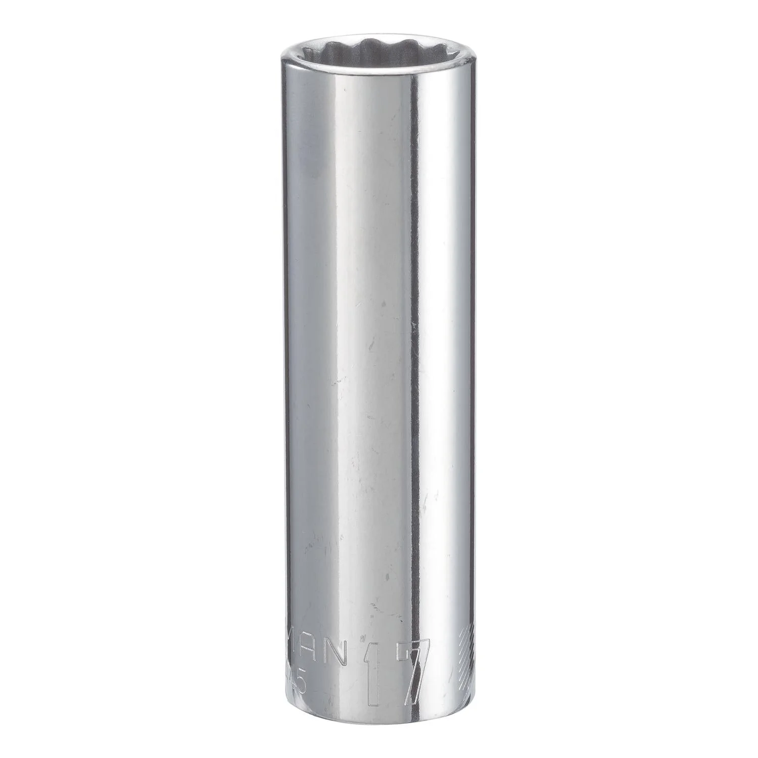 Craftsman 17mm Metric Deep Socket - 12 Point, 1/2 in. Drive