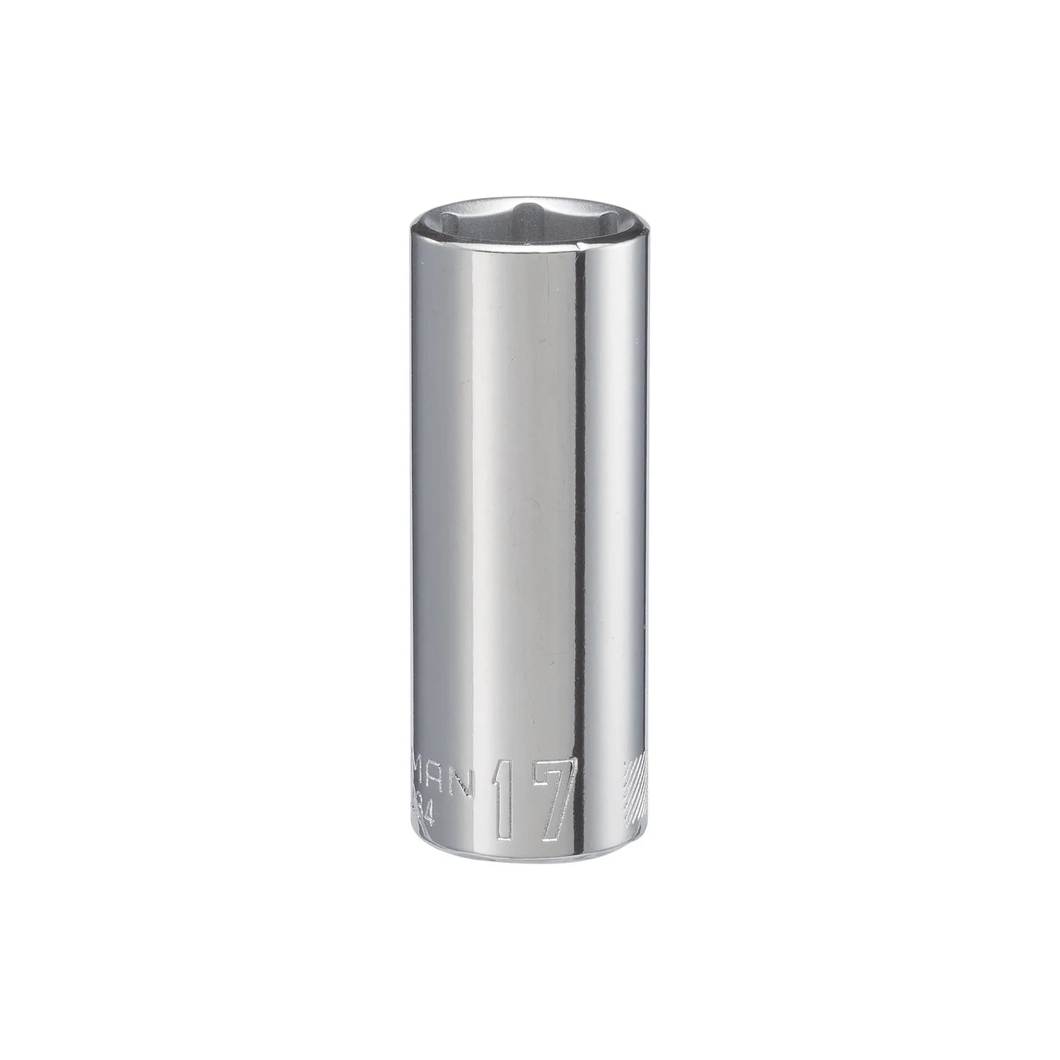 Craftsman 17mm Metric Deep Socket, 3/8-inch Drive, 6-Point