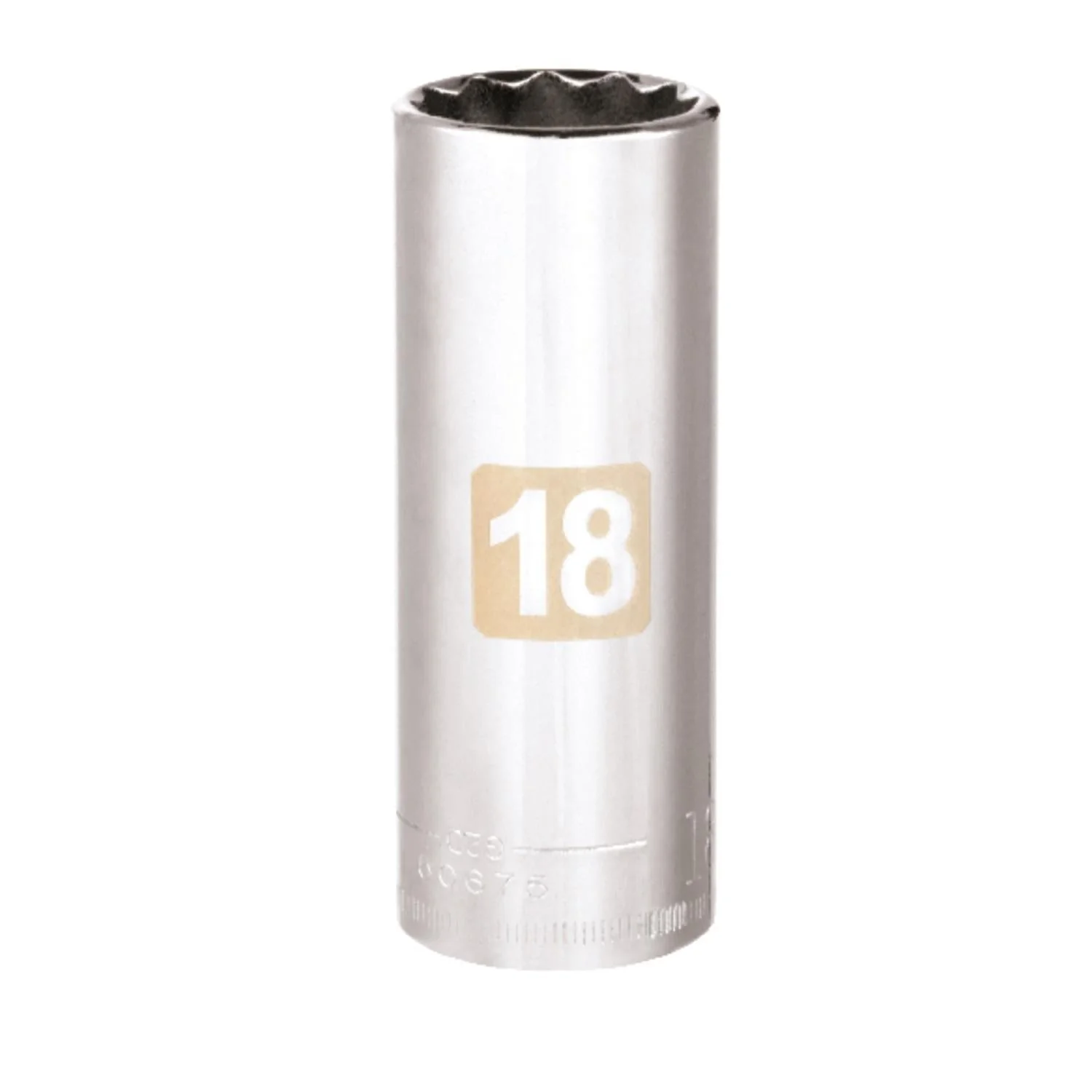 Craftsman 18 mm Metric 12 Point Deep Socket, 3/8 in. Drive