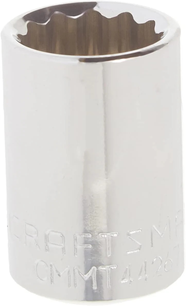 Craftsman 18mm Metric 12-Point Standard Socket, 1/2" Drive (CMMT44267)